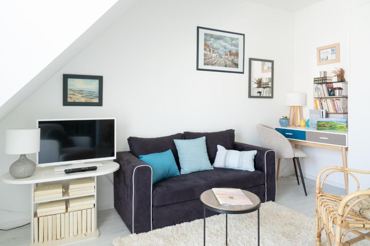 Studio Cosy Et Lumineux A 2 Pas De La Plage Et Du Centre Ville Вимере Екстериор снимка